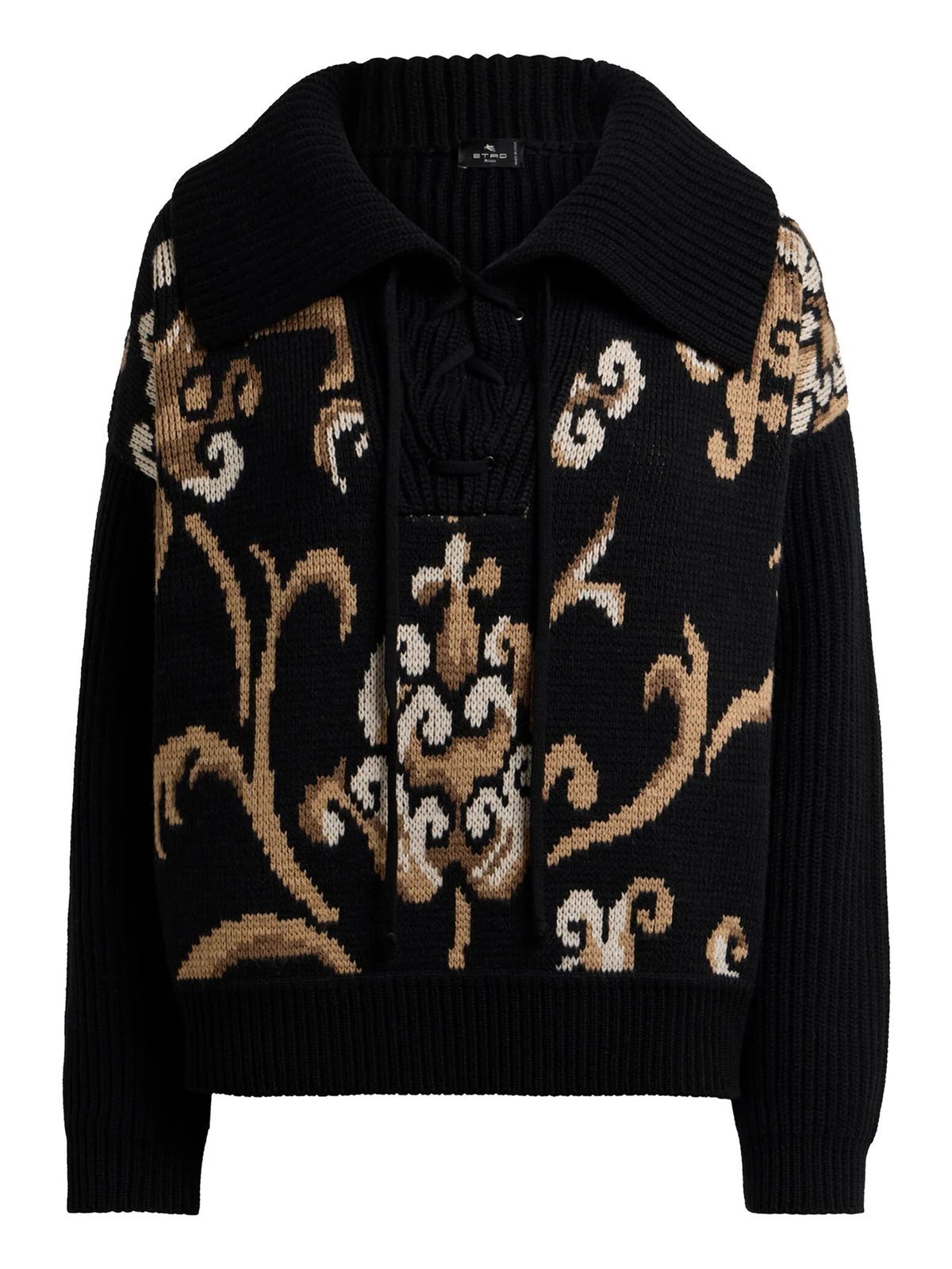 Patterned Wool Sweater Patterned Wool Sweater