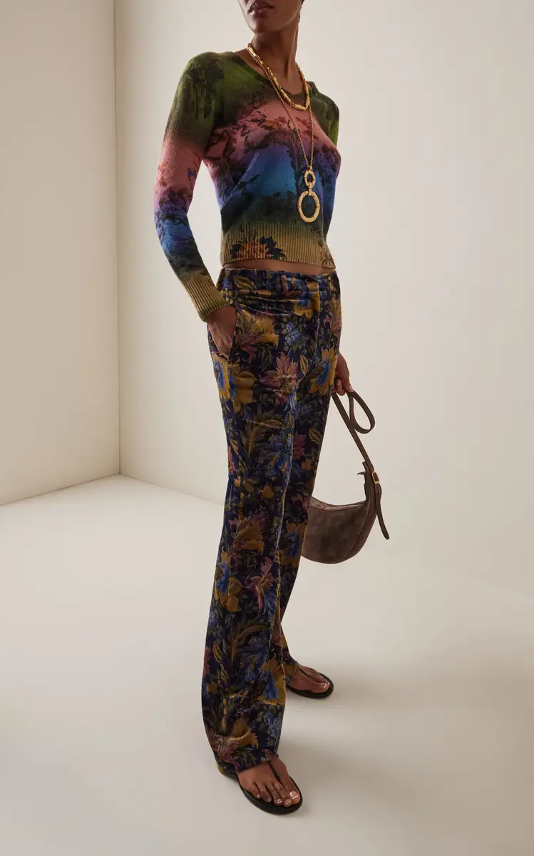 Etro Printed Wool Sweater | Thumbnail 3