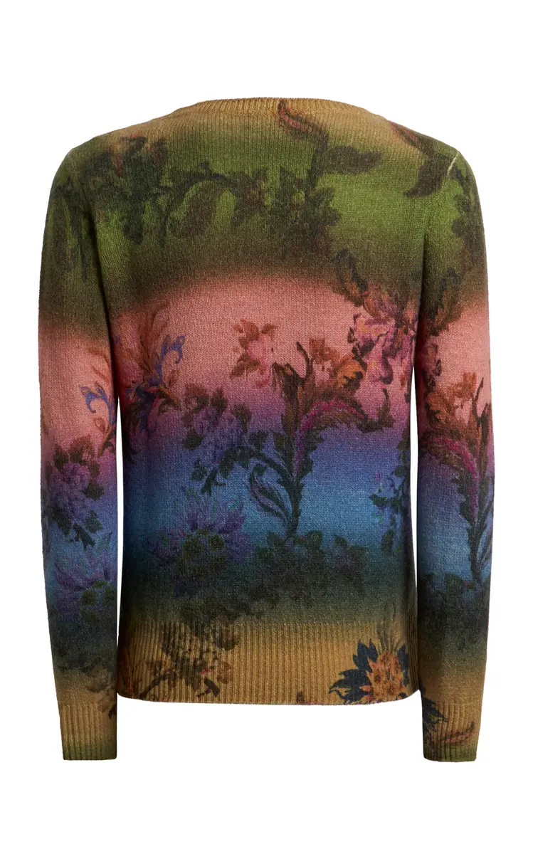 Etro Printed Wool Sweater | Thumbnail 5