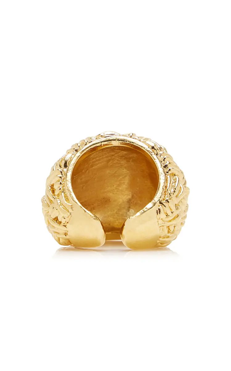 PAOLA SIGHINOLFI Ilsa 18K Gold-Plated Ring | Thumbnail 5