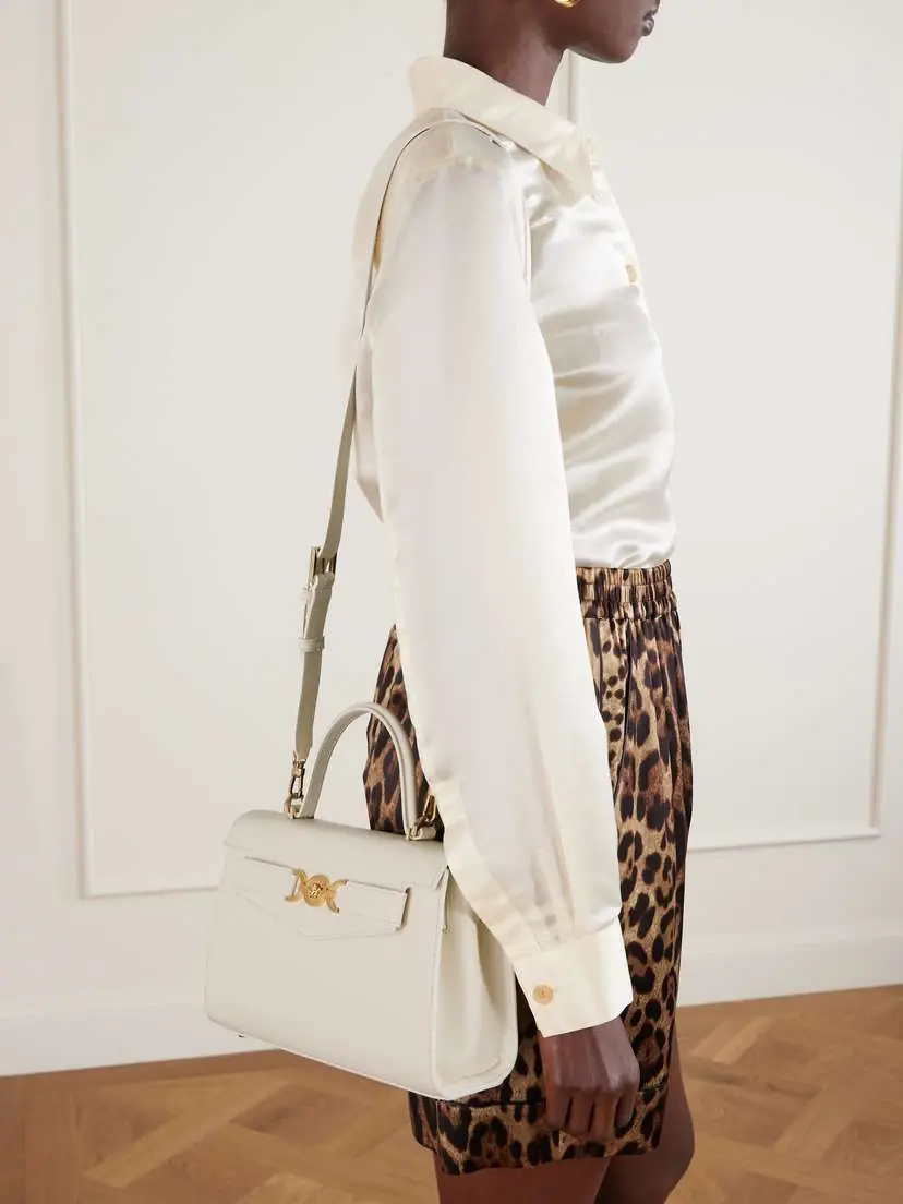 Versace Medusa '95 Embellished Leather Tote | Thumbnail 3 Versace Medusa '95 Embellished Leather Tote | Thumbnail 3