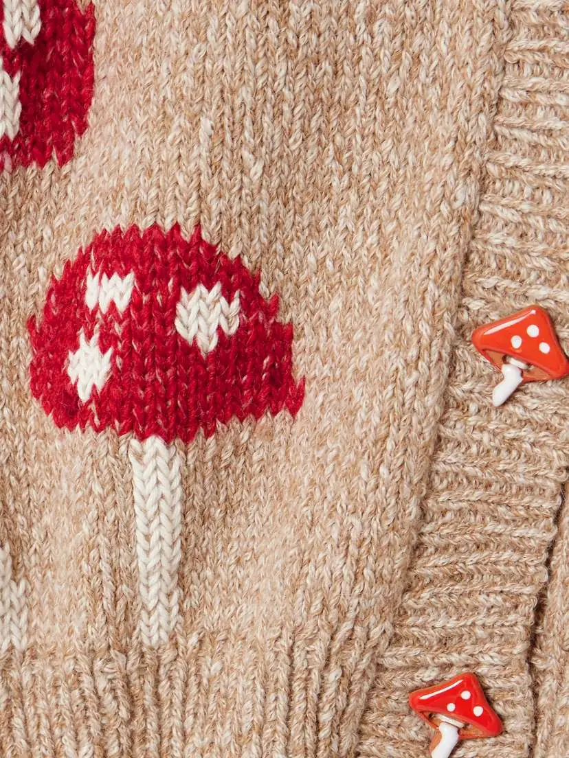 ALIX OF BOHEMIA Sammi Intarsia-knit Alpaca, Wool And Cotton-blend Cardigan | Thumbnail 4 ALIX OF BOHEMIA Sammi Intarsia-knit Alpaca, Wool And Cotton-blend Cardigan | Thumbnail 4