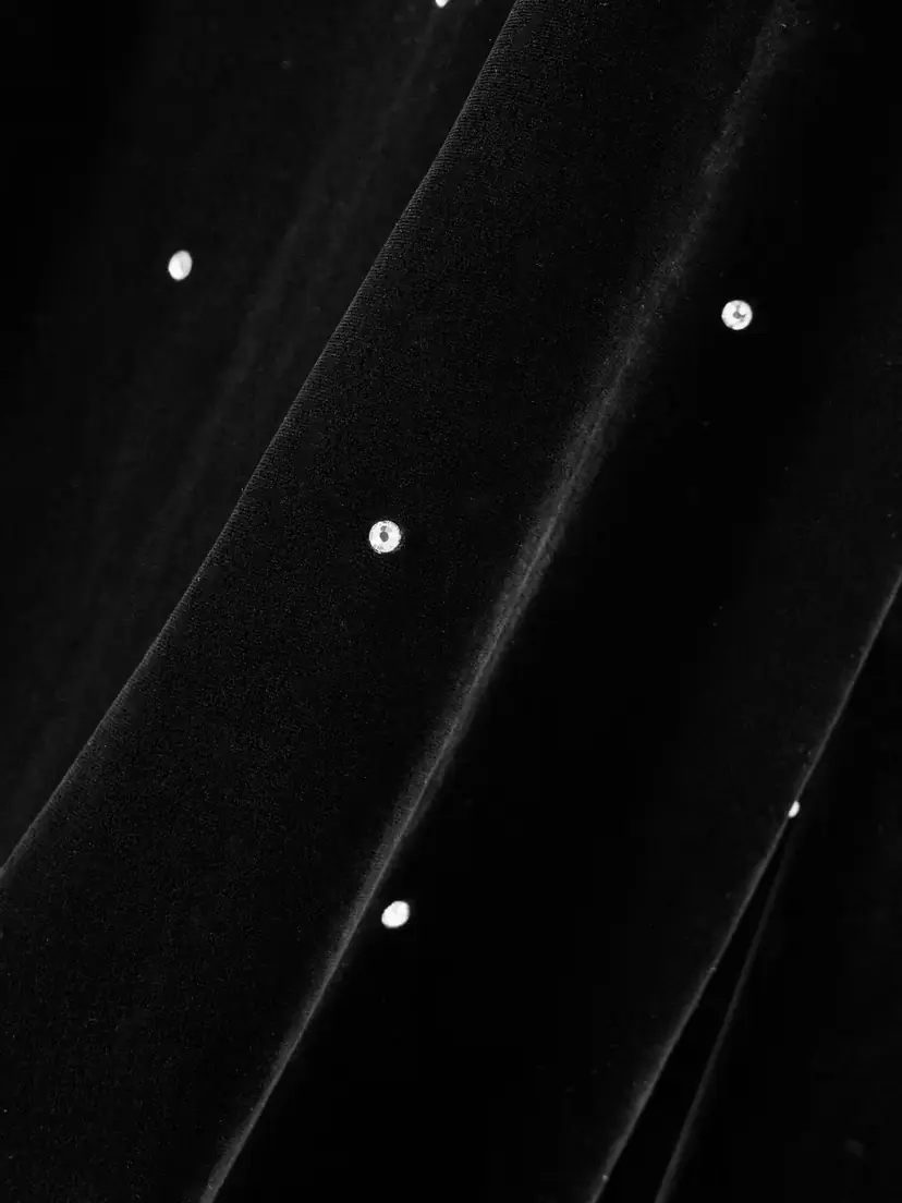Olivia von Halle Capability Crystal-embellished Belted Velvet Robe | Thumbnail 4 Olivia von Halle Capability Crystal-embellished Belted Velvet Robe | Thumbnail 4