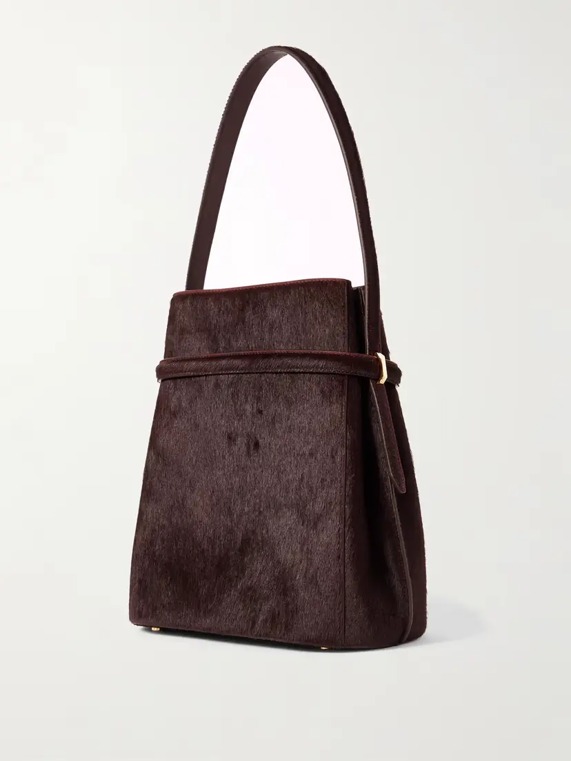TOTEME Belted Pony Hair Tote | Thumbnail 3 TOTEME Belted Pony Hair Tote | Thumbnail 3
