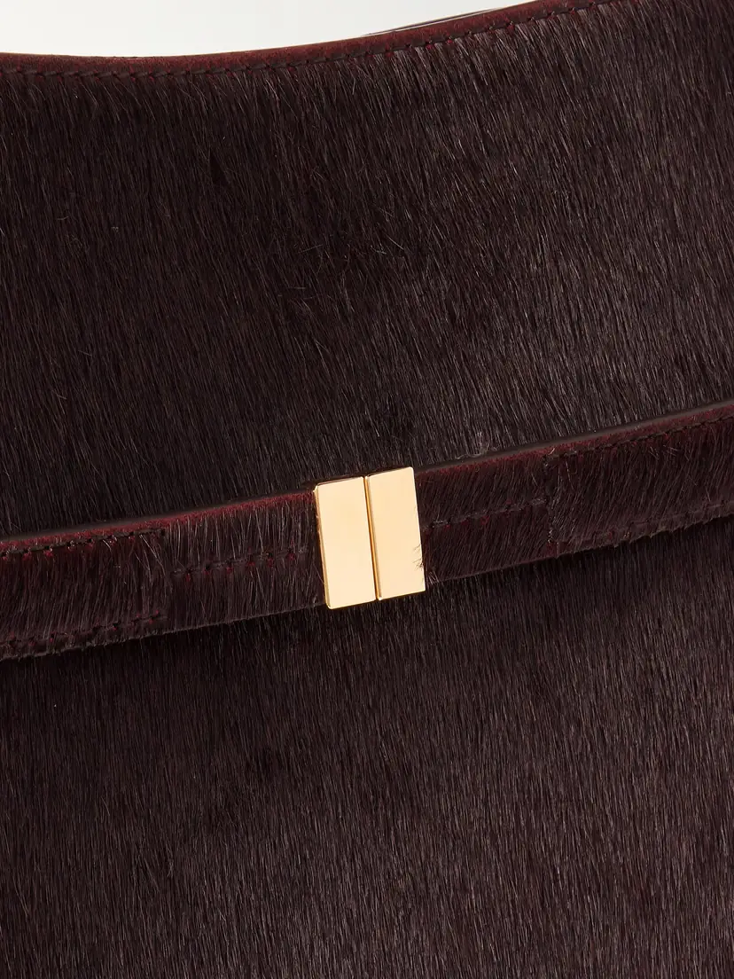 TOTEME Belted Pony Hair Tote | Thumbnail 4 TOTEME Belted Pony Hair Tote | Thumbnail 4