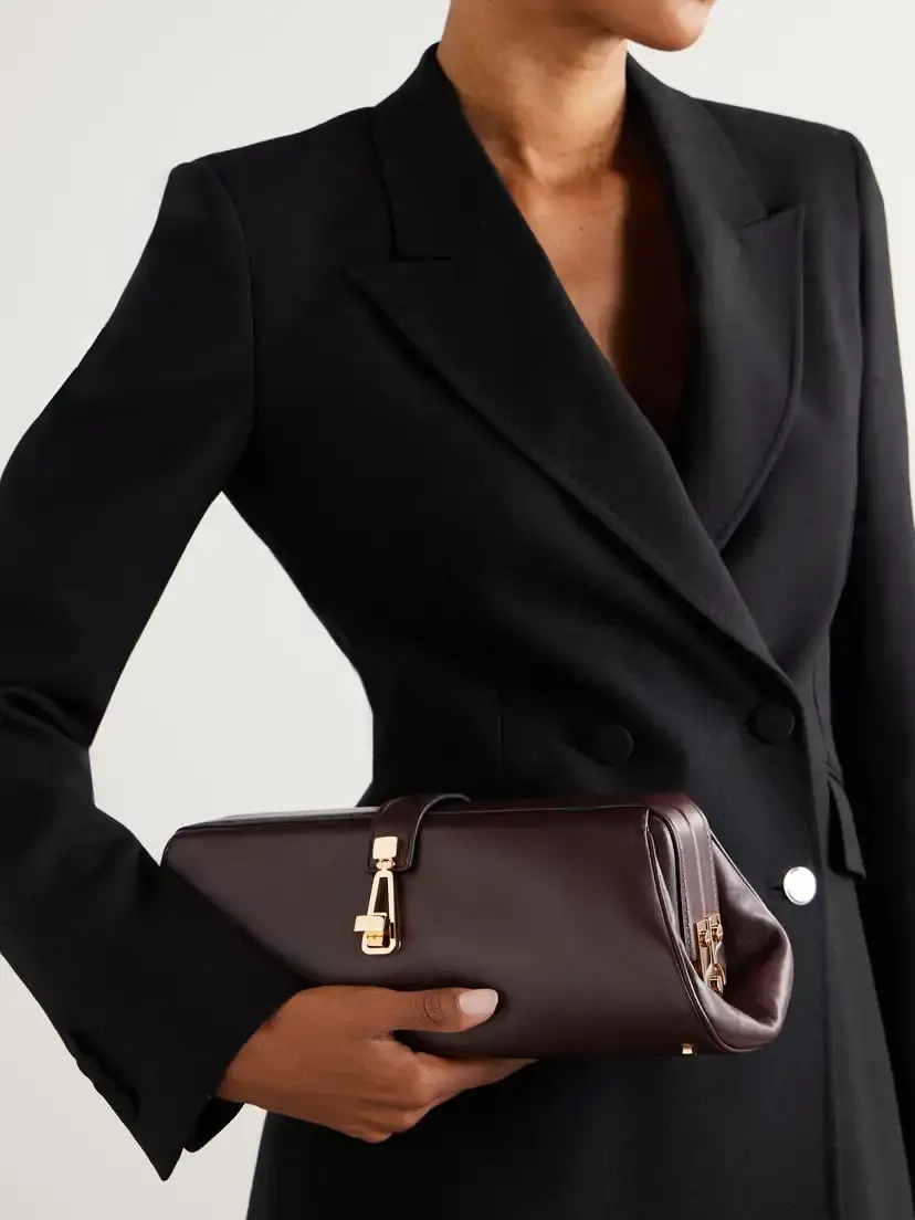 Gabriela Hearst Paola Leather Clutch | Thumbnail 2 Gabriela Hearst Paola Leather Clutch | Thumbnail 2