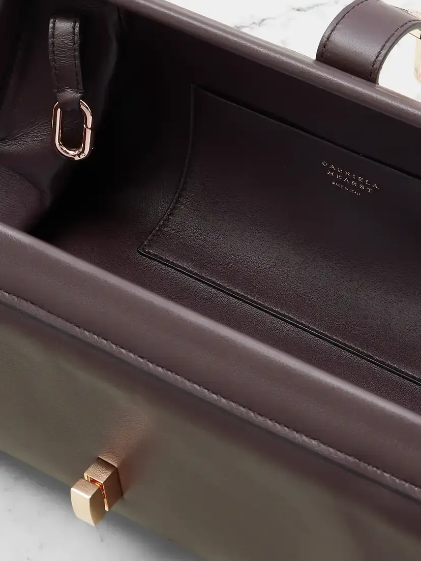 Gabriela Hearst Paola Leather Clutch | Thumbnail 5 Gabriela Hearst Paola Leather Clutch | Thumbnail 5
