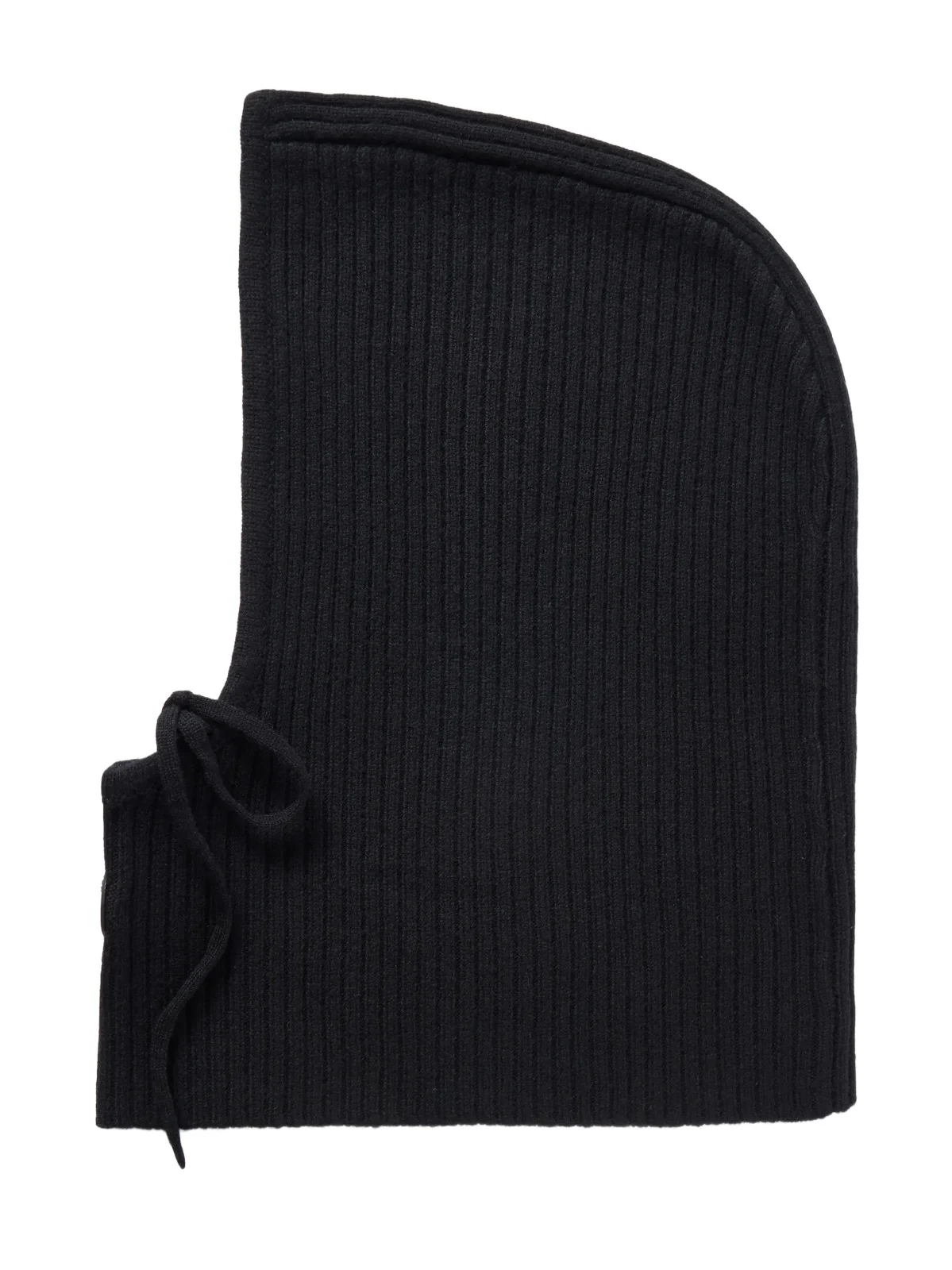 Ribbed Wool And Cashmere-blend Snood - Black
