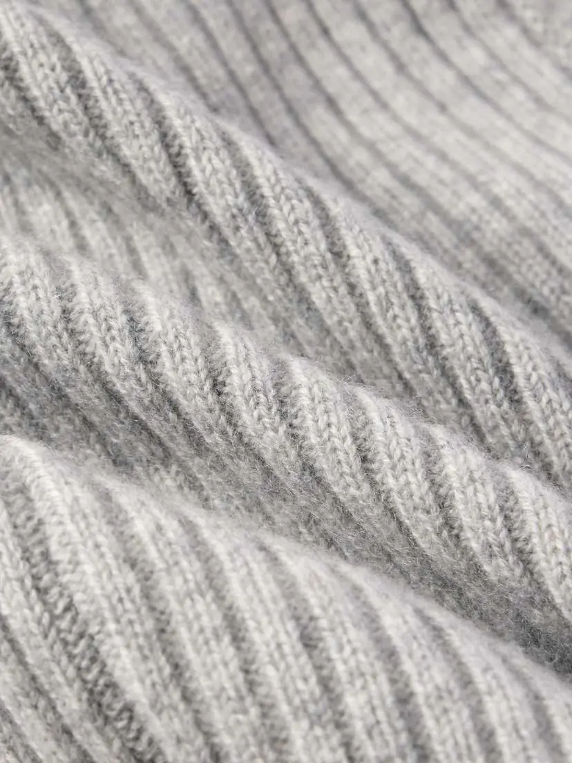 Yves Salomon Ribbed Cashmere Snood | Thumbnail 3 Yves Salomon Ribbed Cashmere Snood | Thumbnail 3