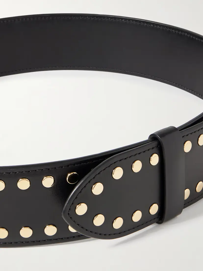 Khaite Theo Studded Leather Belt | Thumbnail 3