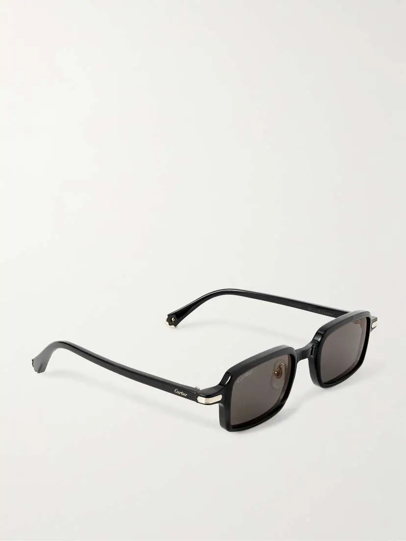 Cartier Eyewear Première De Cartier Rectangular-frame Acetate Sunglasses | Thumbnail 3 Cartier Eyewear Première De Cartier Rectangular-frame Acetate Sunglasses | Thumbnail 3