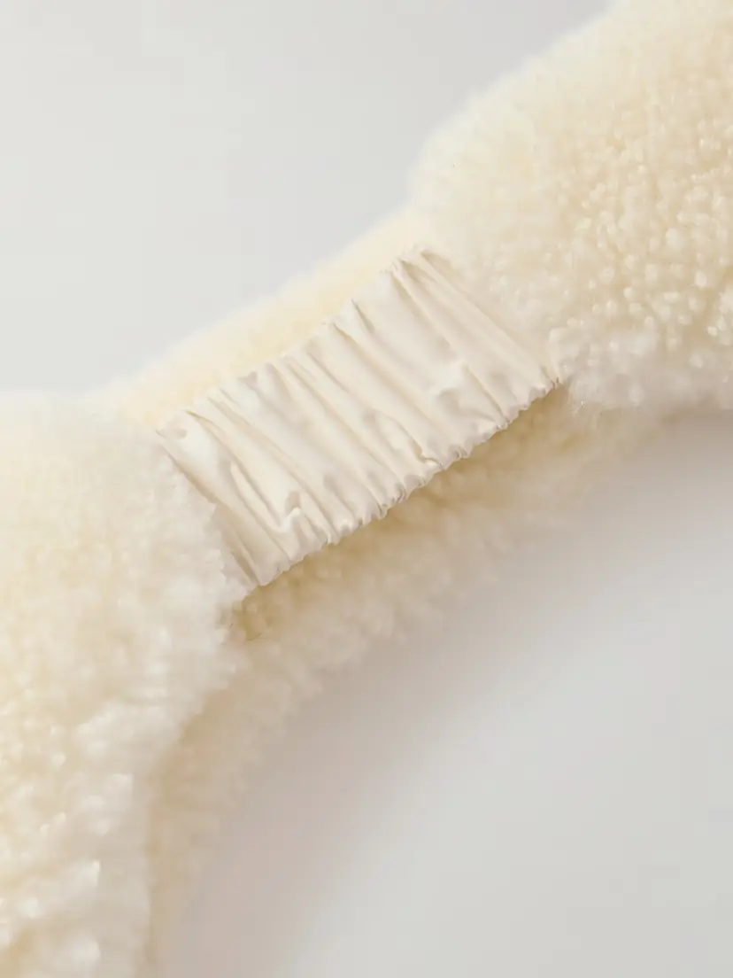 Yves Salomon Shearling Earmuffs | Thumbnail 3 Yves Salomon Shearling Earmuffs | Thumbnail 3