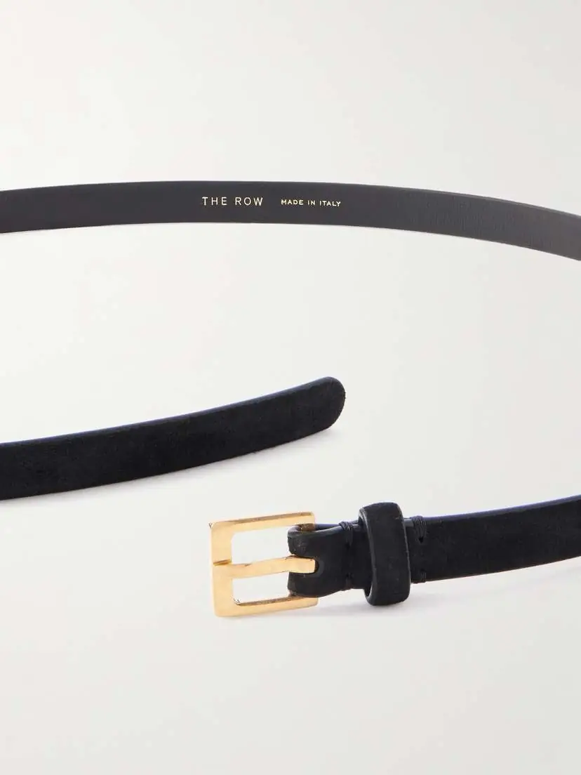 The Row City Suede Belt | Thumbnail 3 The Row City Suede Belt | Thumbnail 3