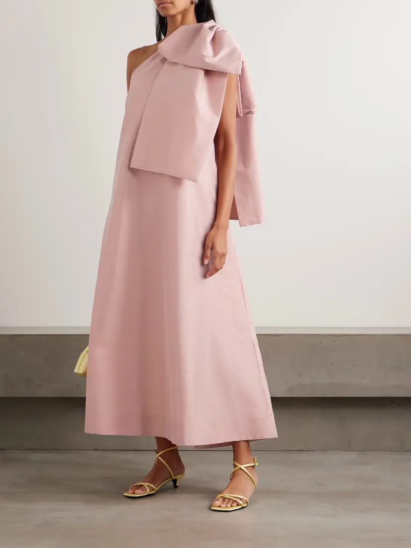 BERNADETTE Winnie Bow-embellished Taffeta Gown | Thumbnail 2 BERNADETTE Winnie Bow-embellished Taffeta Gown | Thumbnail 2