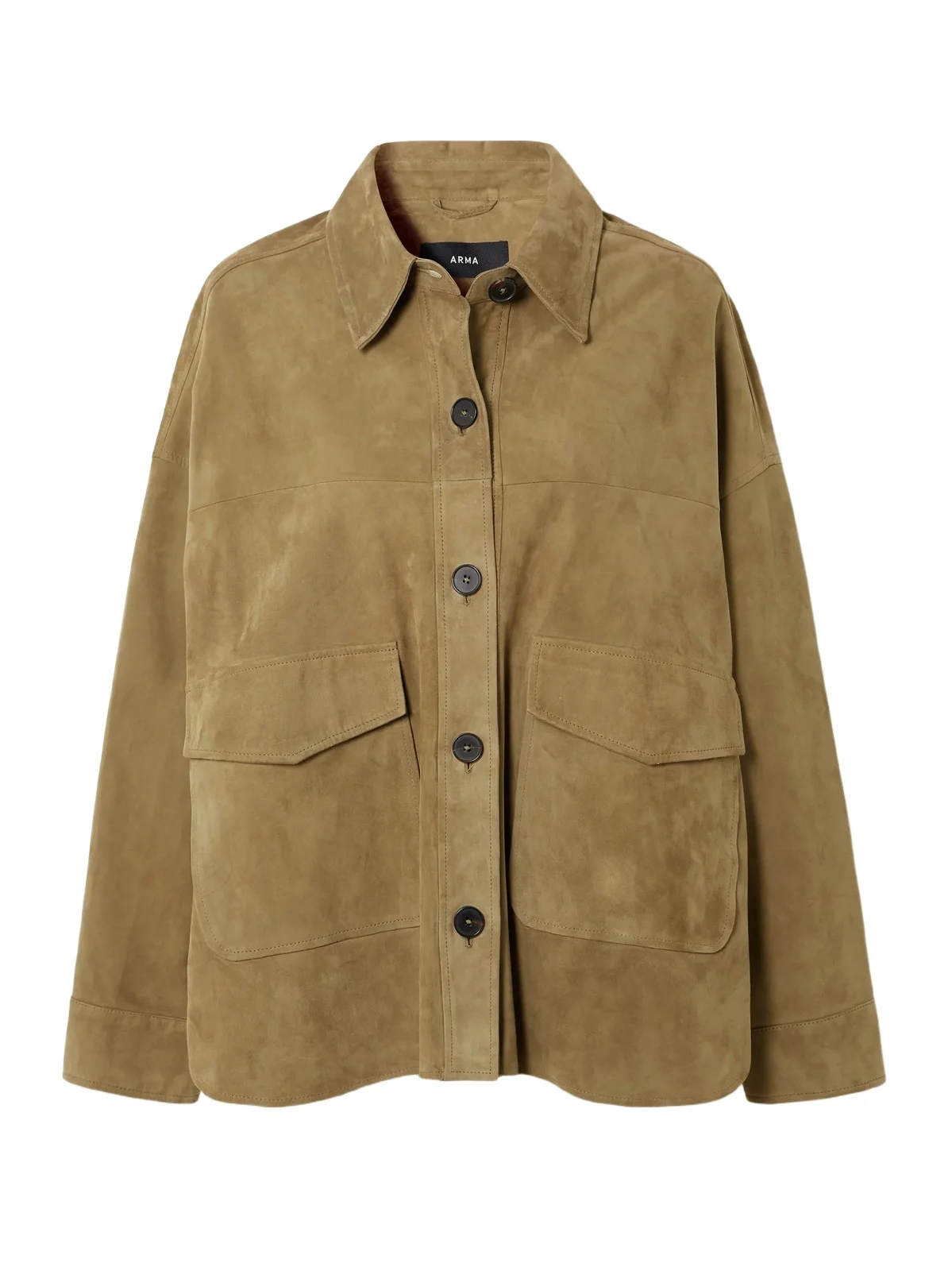 Kaylee Oversized Paneled Suede Jacket Kaylee Oversized Paneled Suede Jacket