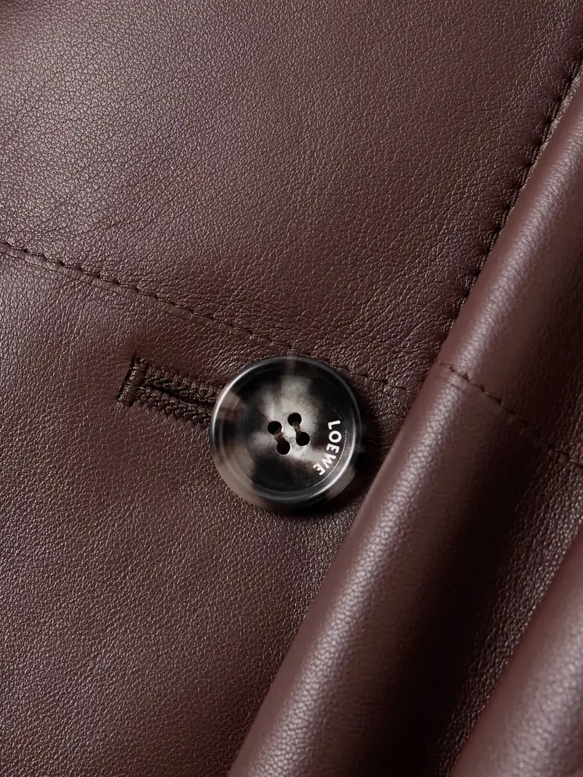Loewe Belted Leather Jacket | Thumbnail 4
