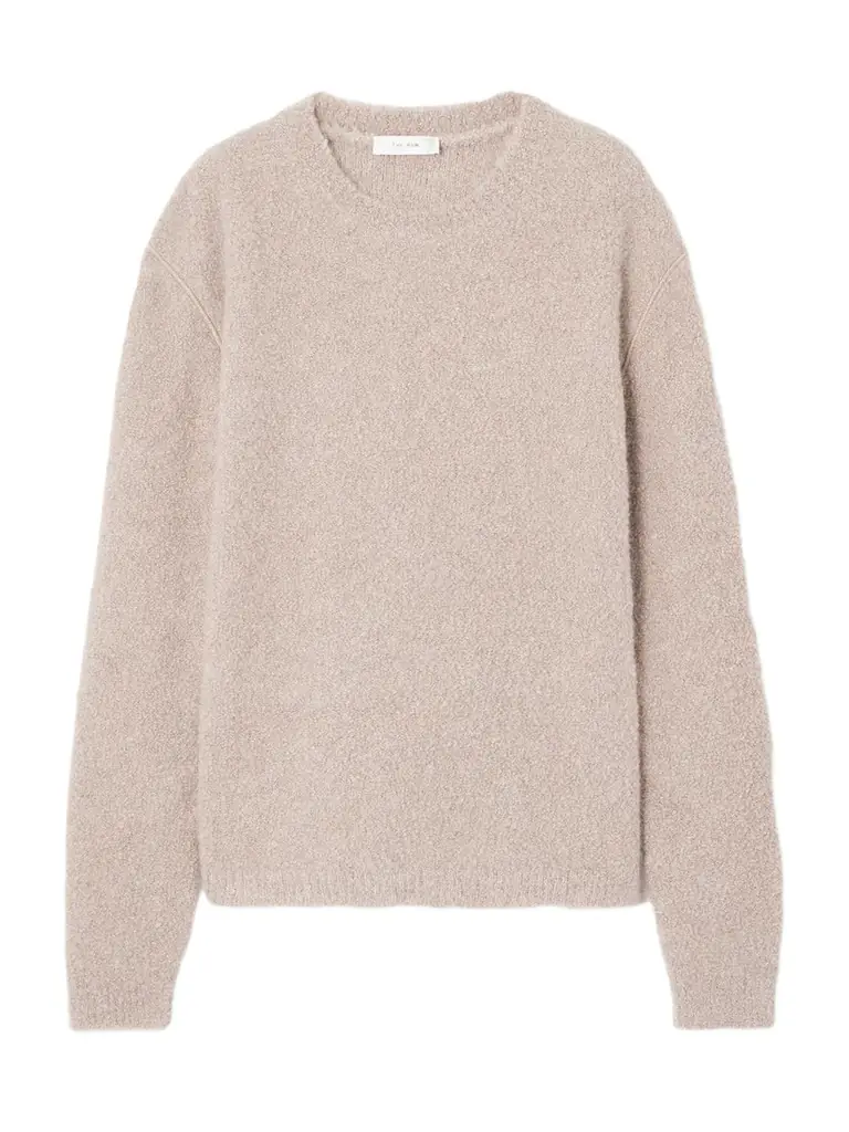 Leorina Cashmere, Alpaca And Silk-blend Sweater