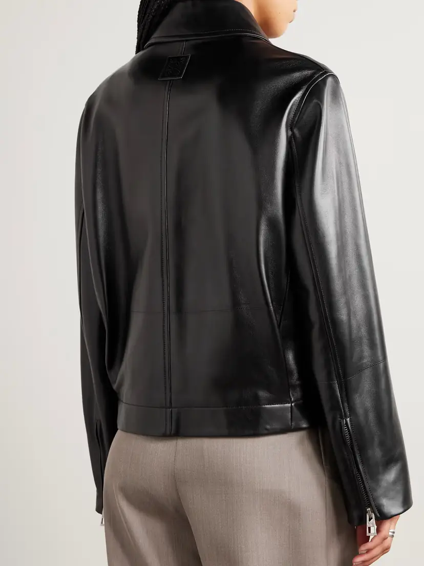 Loewe Buckle-detailed Leather Jacket | Thumbnail 4 Loewe Buckle-detailed Leather Jacket | Thumbnail 4