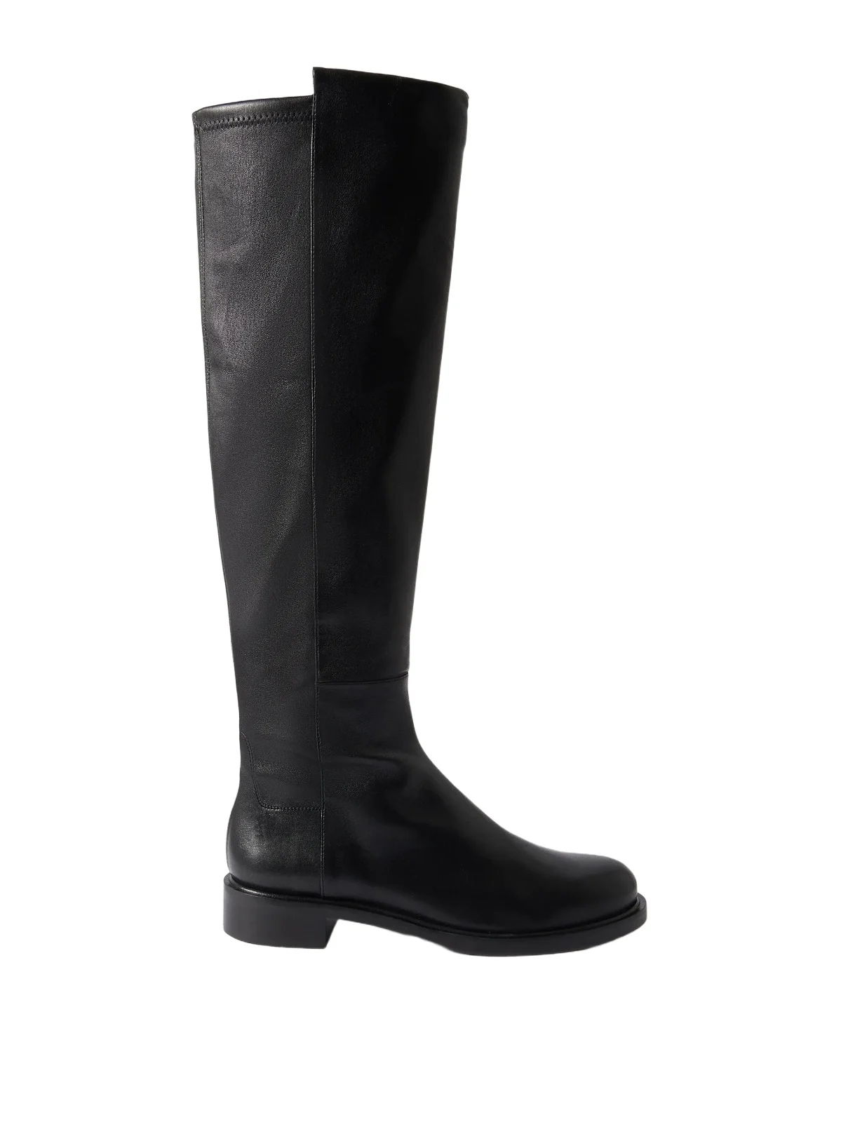 Gisele 5050 Leather And Stretch Knee Boots Gisele 5050 Leather And Stretch Knee Boots