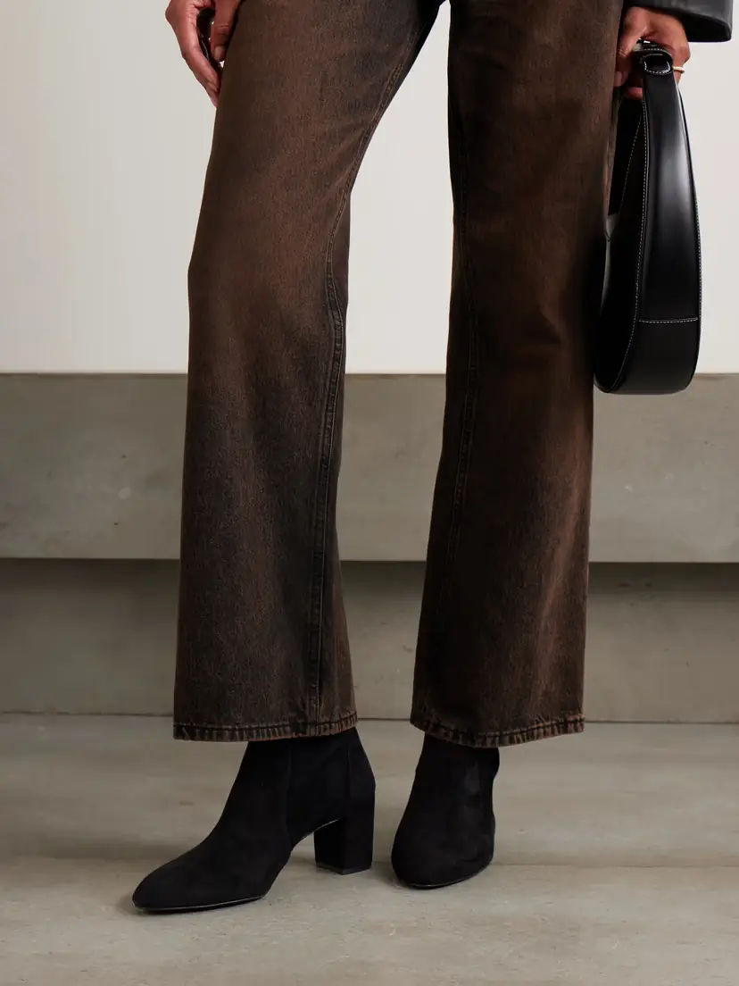 Stuart Weitzman Yuliana Suede Ankle Boots | Thumbnail 2 Stuart Weitzman Yuliana Suede Ankle Boots | Thumbnail 2