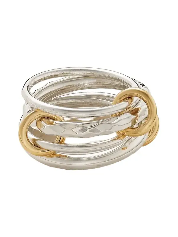 Cici Petite Sterling Silver And 18-karat Gold Ring Cici Petite Sterling Silver And 18-karat Gold Ring