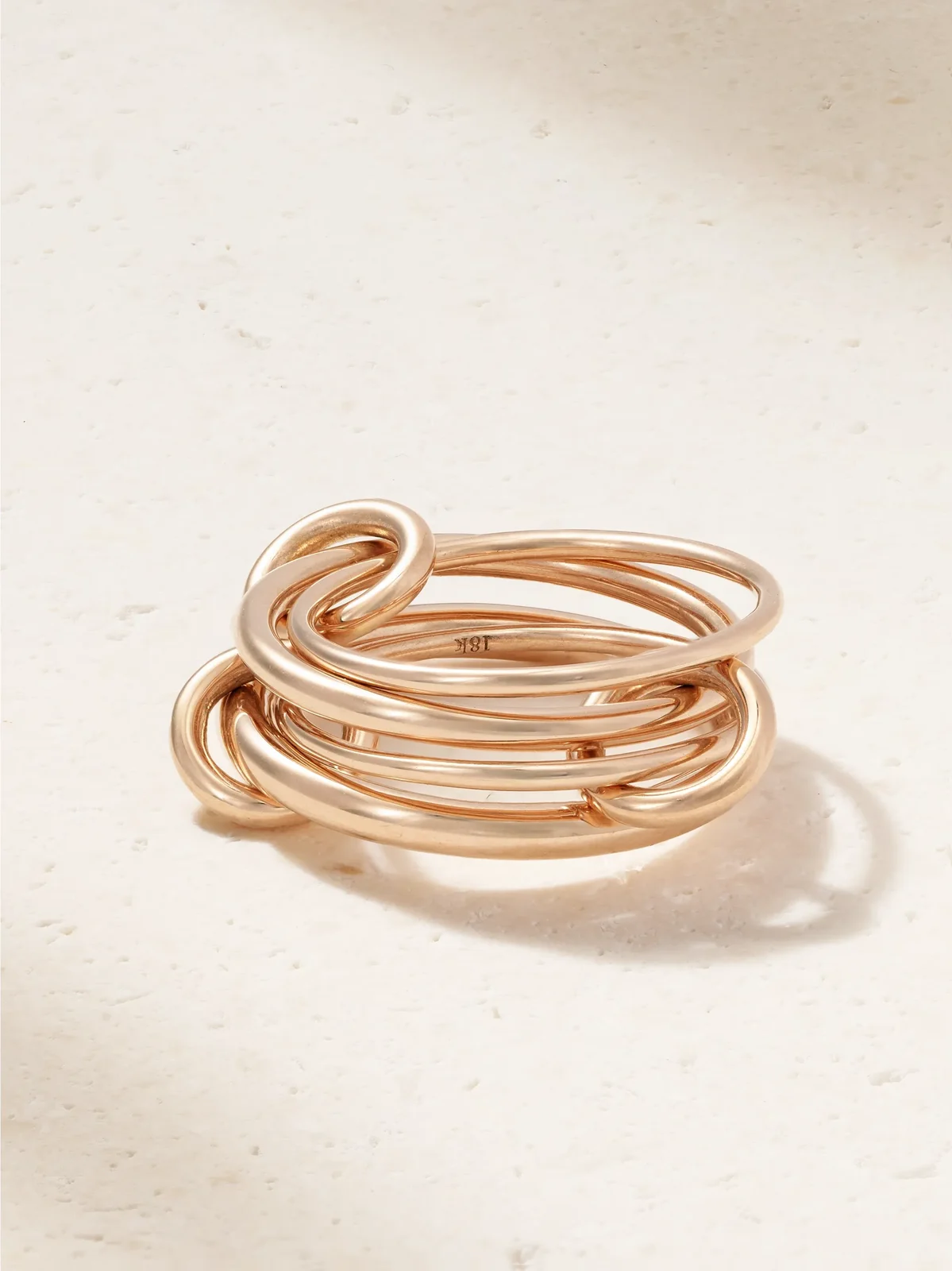 Pisces Set Of Four 18-karat Rose Gold Rings Pisces Set Of Four 18-karat Rose Gold Rings