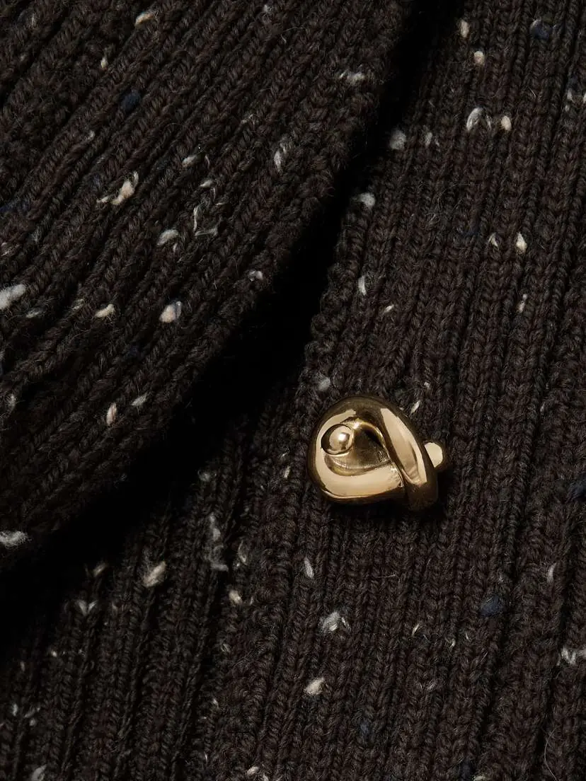 Bottega Veneta Ribbed Wool-blend Cardigan | Thumbnail 4 Bottega Veneta Ribbed Wool-blend Cardigan | Thumbnail 4