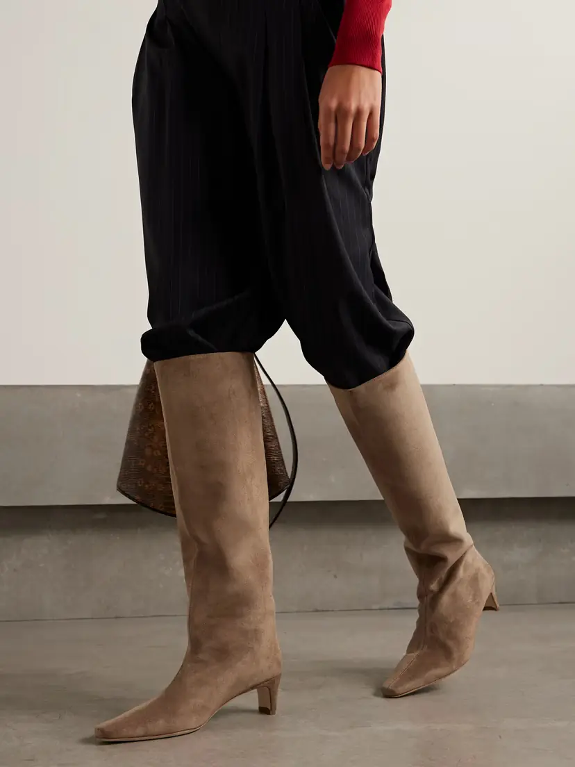 Staud Wally Suede Boots | Thumbnail 2 Staud Wally Suede Boots | Thumbnail 2