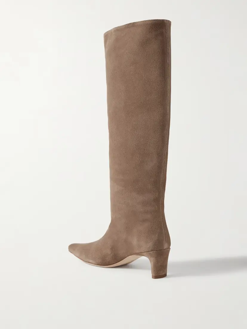 Staud Wally Suede Boots | Thumbnail 3 Staud Wally Suede Boots | Thumbnail 3