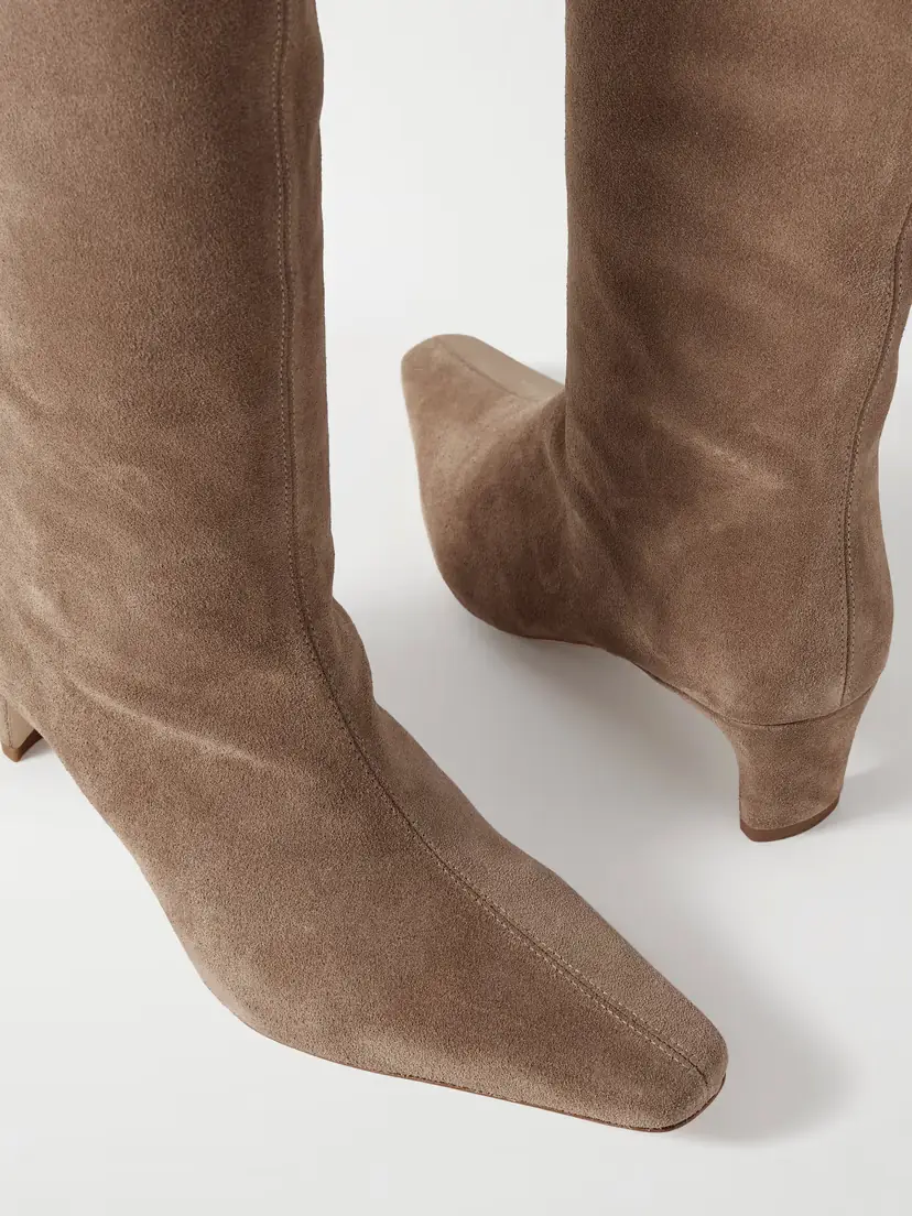 Staud Wally Suede Boots | Thumbnail 4 Staud Wally Suede Boots | Thumbnail 4