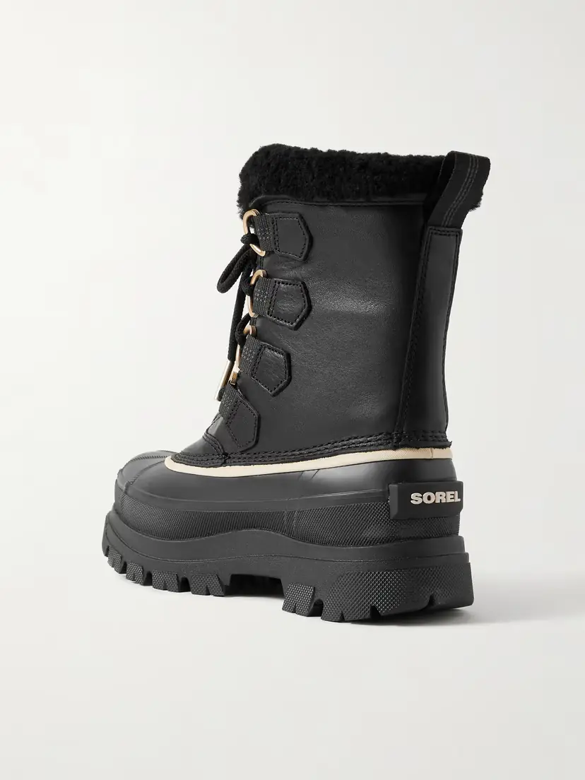 Sorel Caribou Horizon™ Fleece-trimmed Gore-tex™ Ankle Boots | Thumbnail 3