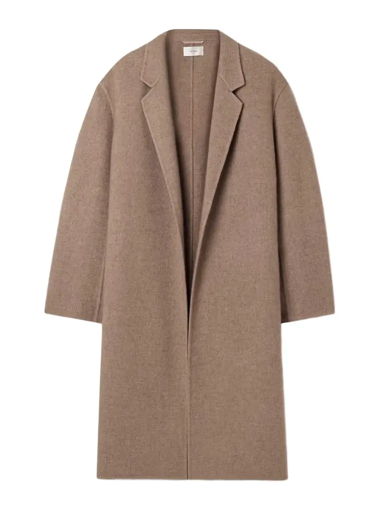The Row Fedra Cashmere And Cotton-blend Coat | Image 1 The Row Fedra Cashmere And Cotton-blend Coat | Image 1