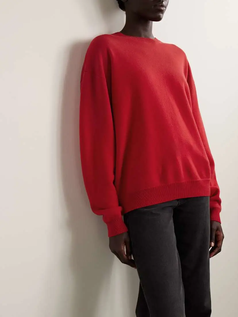 The Row Leora Cashmere Sweater | Thumbnail 3 The Row Leora Cashmere Sweater | Thumbnail 3