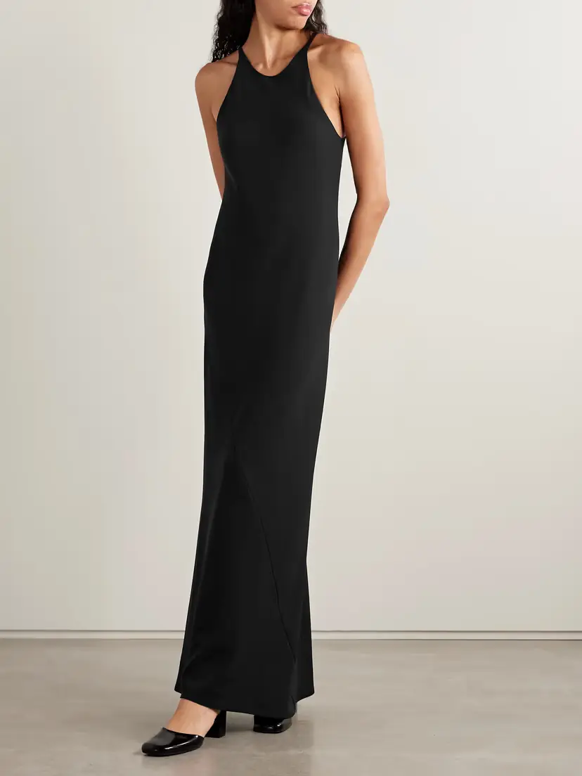 The Row Johanne Silk-crepe Maxi Dress | Thumbnail 2 The Row Johanne Silk-crepe Maxi Dress | Thumbnail 2