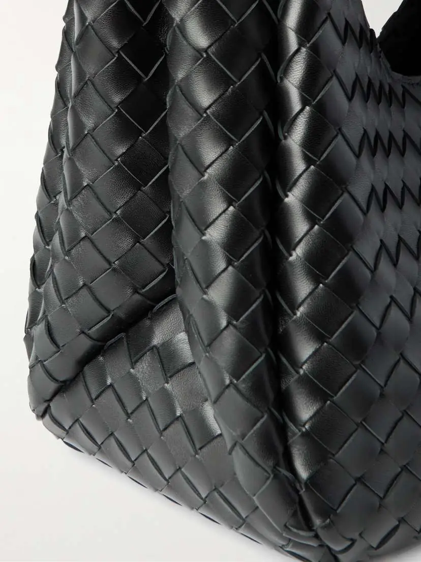 Bottega Veneta Campana Intrecciato Leather Shoulder Bag | Thumbnail 4 Bottega Veneta Campana Intrecciato Leather Shoulder Bag | Thumbnail 4