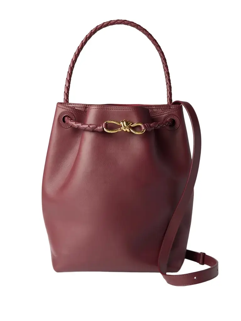 Bottega Veneta Andiamo Medium Leather Bucket Bag | Image 1 Bottega Veneta Andiamo Medium Leather Bucket Bag | Image 1