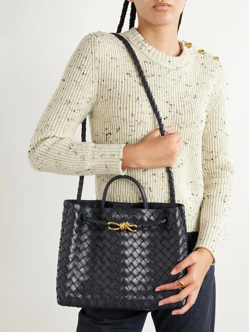 Bottega Veneta Andiamo Medium Intrecciato Leather Tote | Thumbnail 2 Bottega Veneta Andiamo Medium Intrecciato Leather Tote | Thumbnail 2