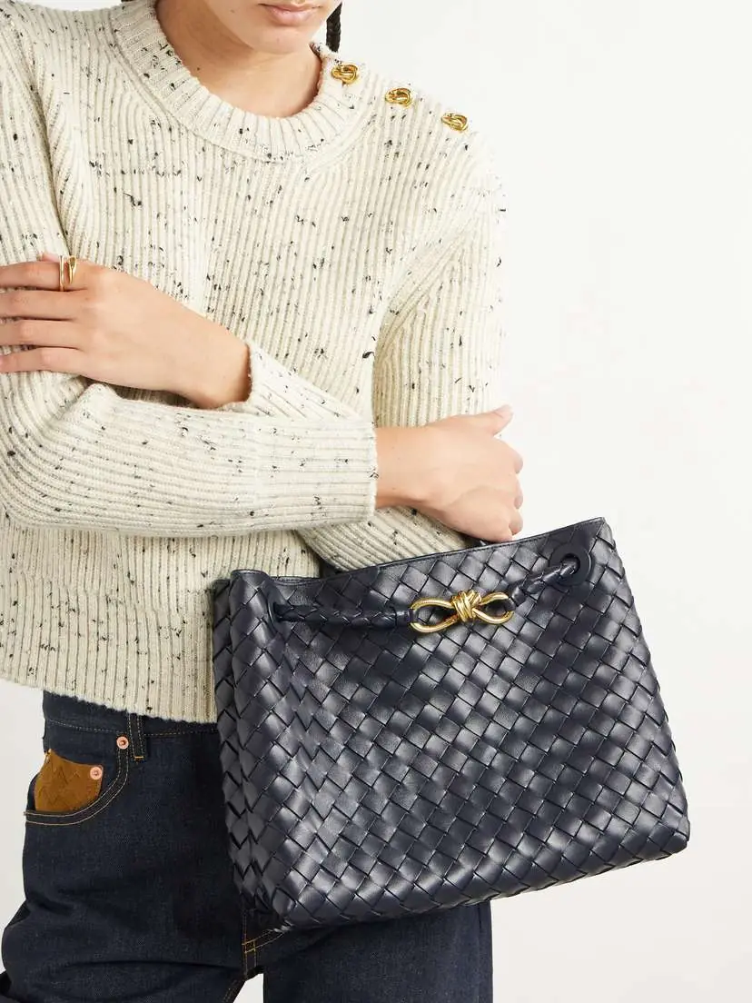 Bottega Veneta Andiamo Medium Intrecciato Leather Tote | Thumbnail 6 Bottega Veneta Andiamo Medium Intrecciato Leather Tote | Thumbnail 6