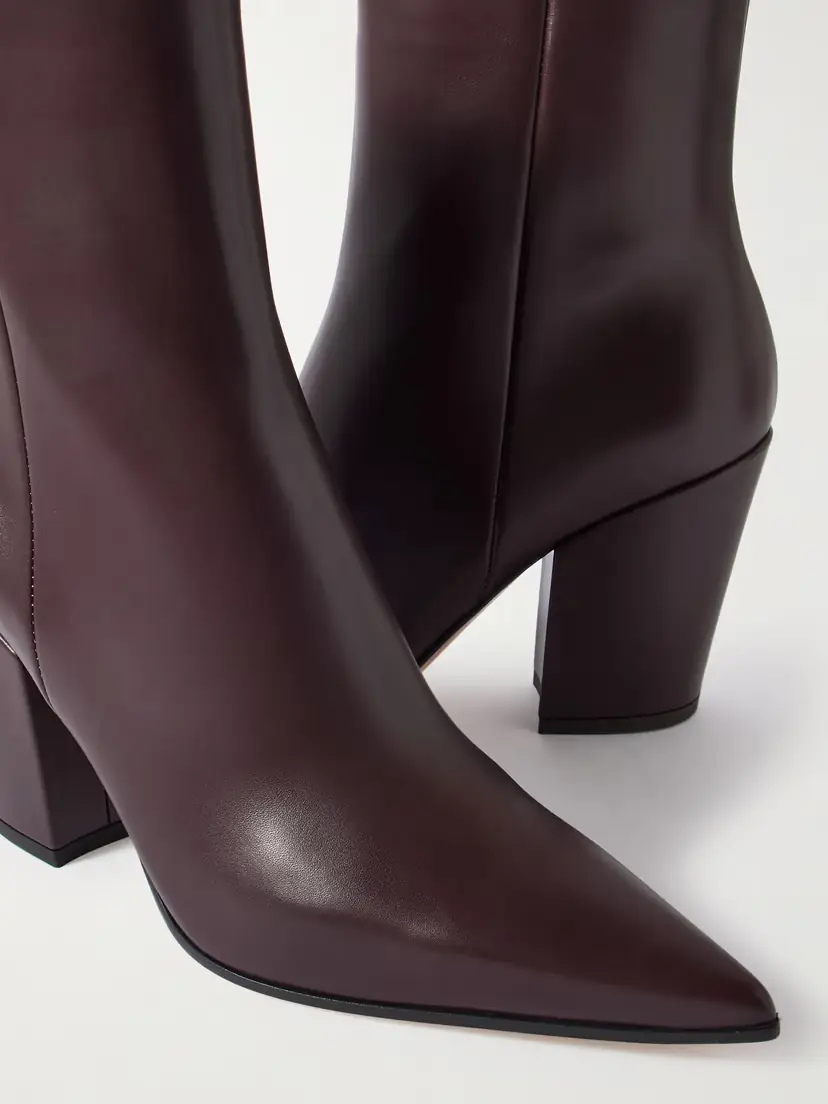 Gianvito Rossi Keinna 85 Leather Ankle Boots | Thumbnail 4 Gianvito Rossi Keinna 85 Leather Ankle Boots | Thumbnail 4