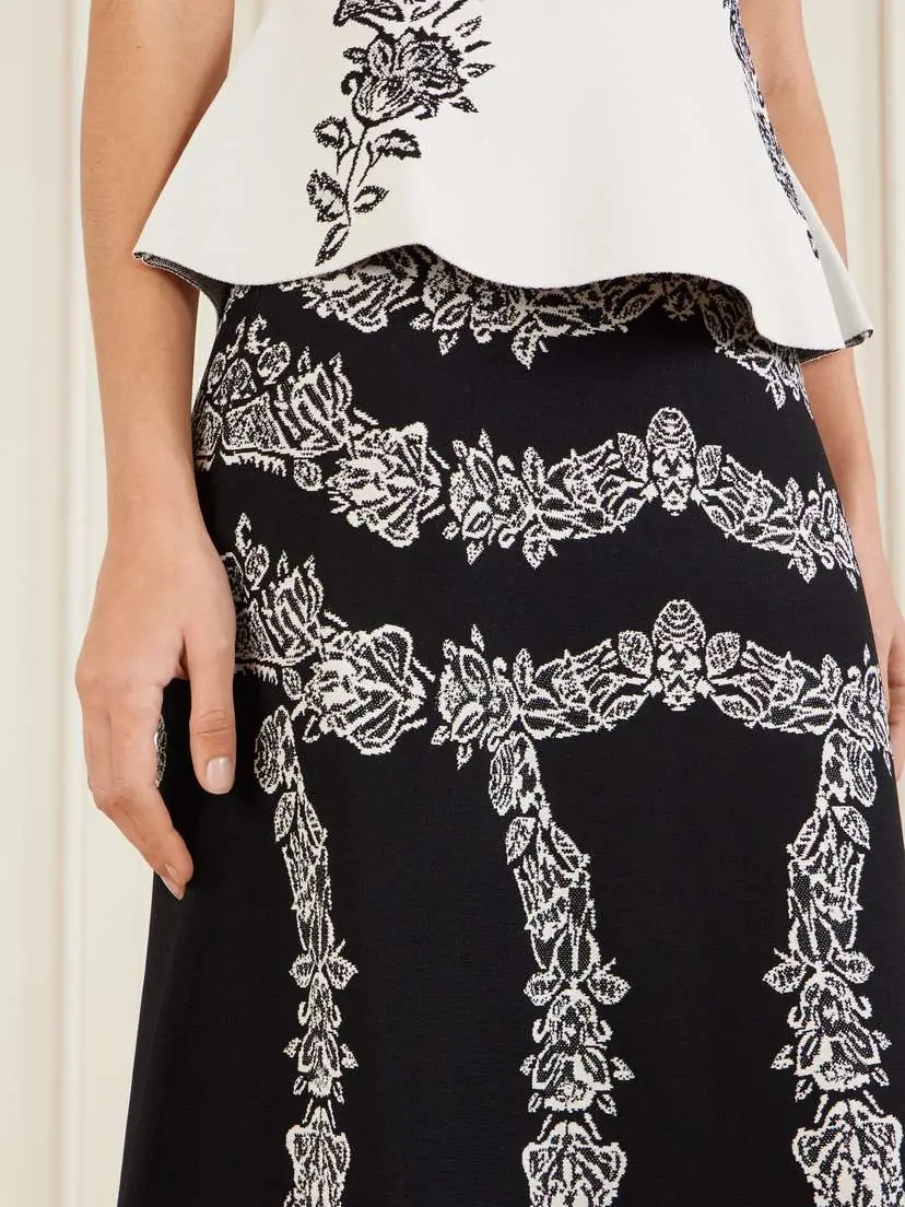 Ulla Johnson Valencia Floral-jacquard Midi Skirt | Thumbnail 5 Ulla Johnson Valencia Floral-jacquard Midi Skirt | Thumbnail 5
