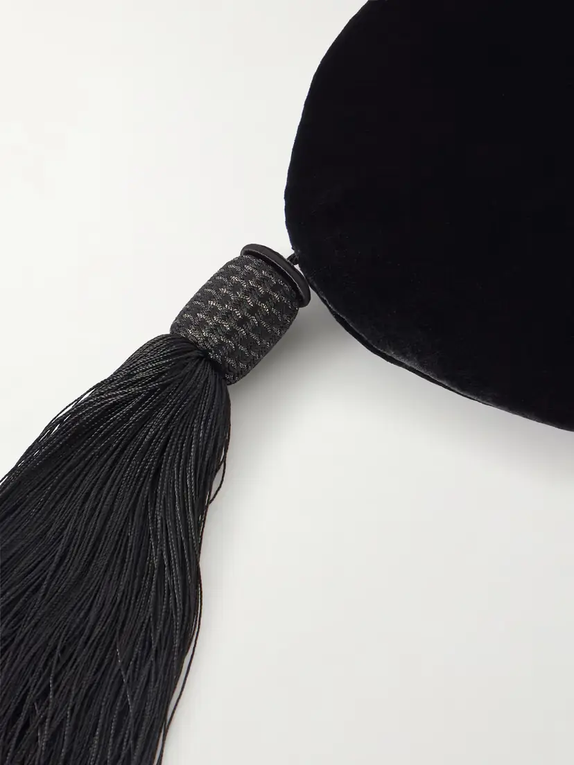 Le Sundial Lee Tasseled Velvet Shoulder Bag | Thumbnail 5 Le Sundial Lee Tasseled Velvet Shoulder Bag | Thumbnail 5