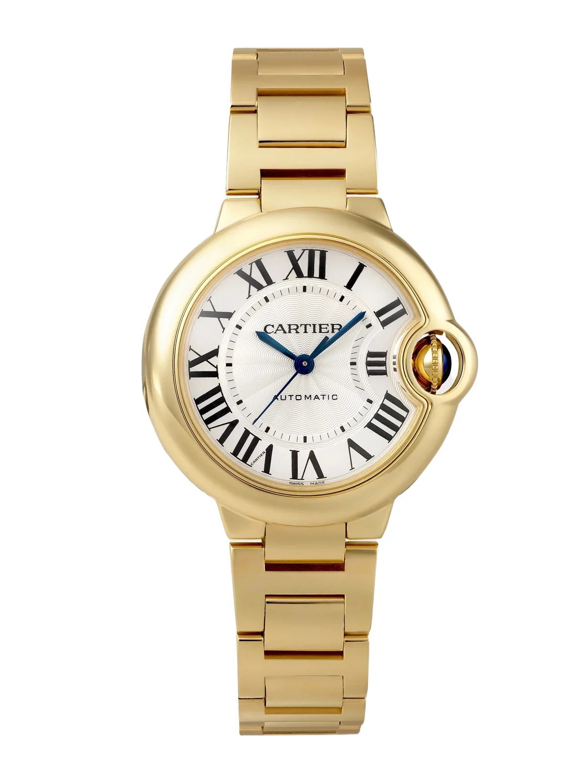 Cartier Ballon Bleu De Automatic 18-karat Gold Watch