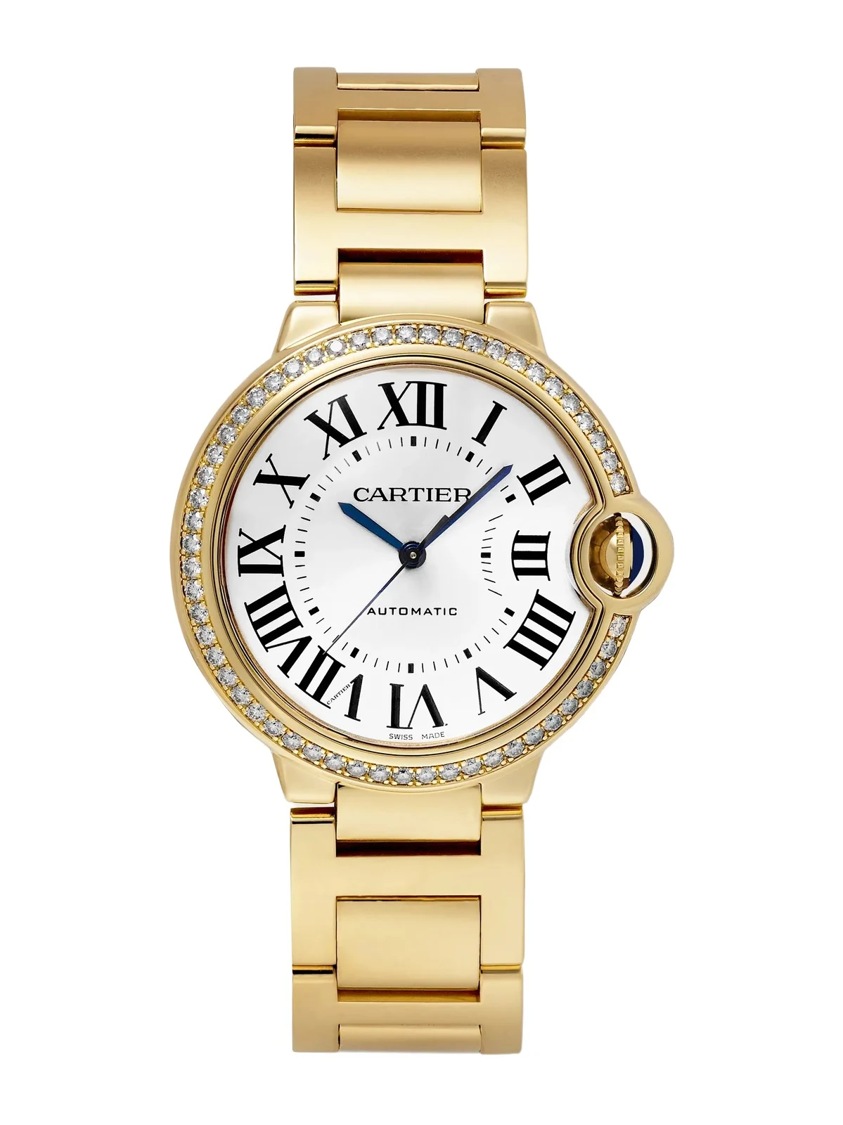 Ballon Bleu De Automatic 18-karat Gold Diamond Watch Ballon Bleu De Automatic 18-karat Gold Diamond Watch