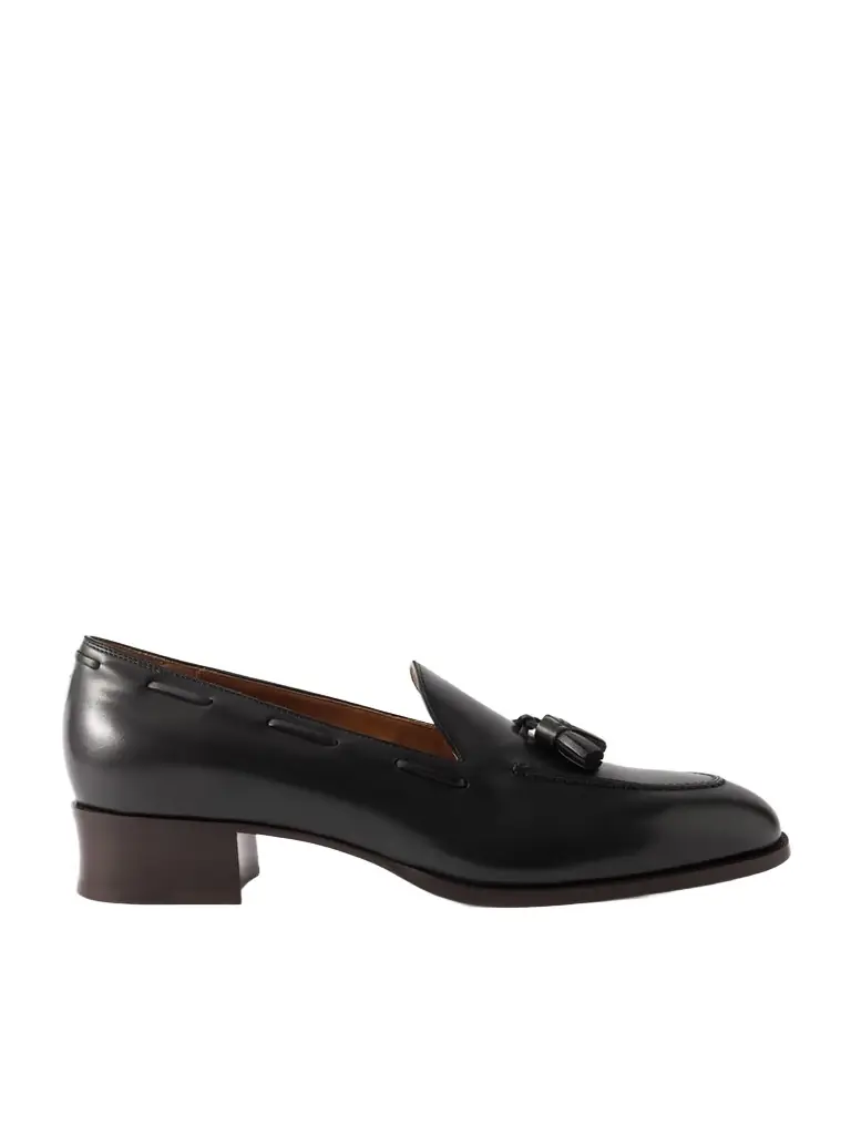 Serge Tasseled Leather Loafers Serge Tasseled Leather Loafers