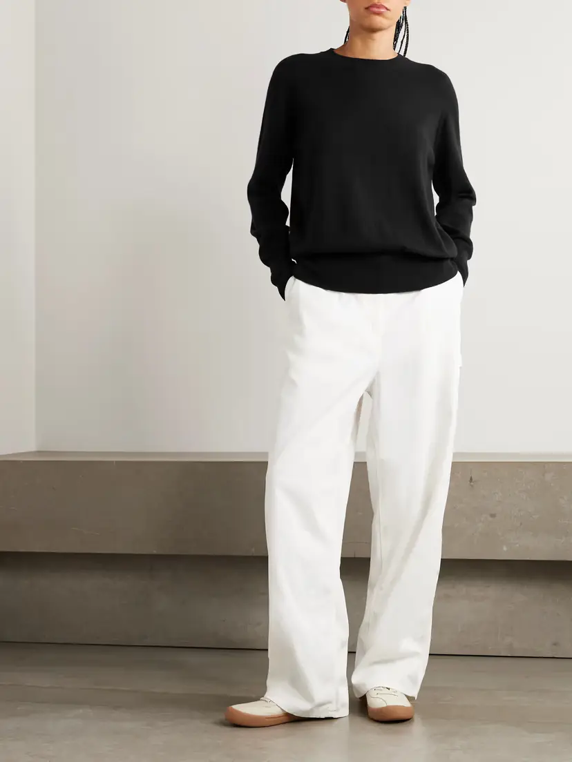 The Row Leilani Cashmere Sweater | Thumbnail 2 The Row Leilani Cashmere Sweater | Thumbnail 2