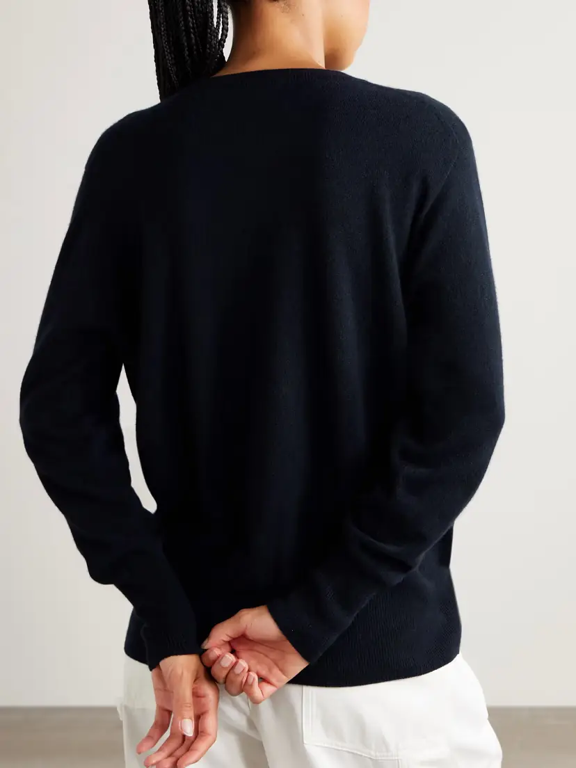 The Row Leilani Cashmere Sweater | Thumbnail 3 The Row Leilani Cashmere Sweater | Thumbnail 3