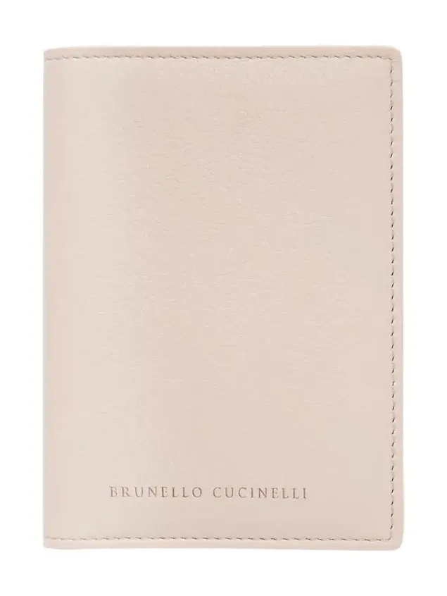 Embossed Textured-leather Cardholder
