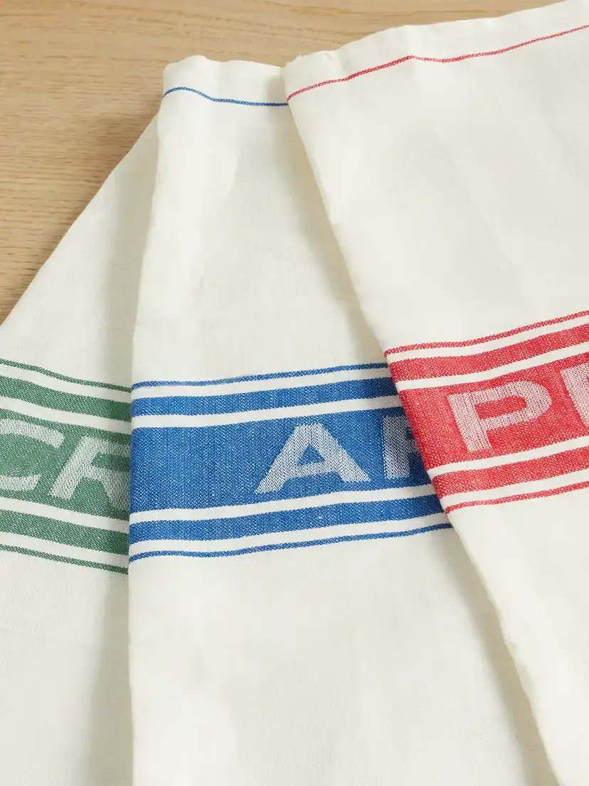 JW Anderson Neilly Set Of Three Striped Linen Napkins | Thumbnail 3 JW Anderson Neilly Set Of Three Striped Linen Napkins | Thumbnail 3