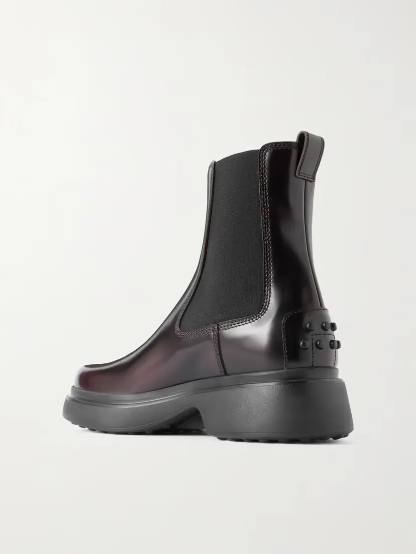 Tod's Gomma 74l Glossed Leather Chelsea Boots | Thumbnail 3 Tod's Gomma 74l Glossed Leather Chelsea Boots | Thumbnail 3
