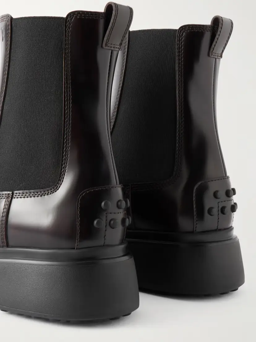 Tod's Gomma 74l Glossed Leather Chelsea Boots | Thumbnail 4 Tod's Gomma 74l Glossed Leather Chelsea Boots | Thumbnail 4